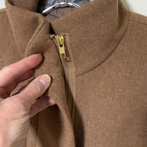J. Crew Beige stadium coat - Picture 5 of 7